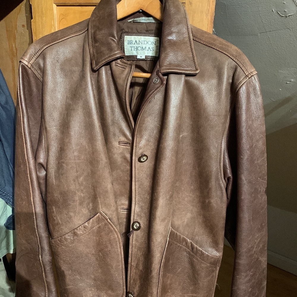 Brown Leather Jacket
